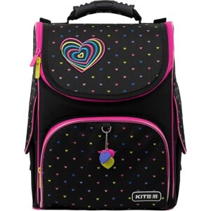 Рюкзак шкільний Kite Education Hearts K22-501S-4 з LED-підсвіткою