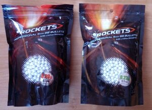 Кулі для страйкбола Rockets і Specna Arms, страйкбольні кулі 6 мм