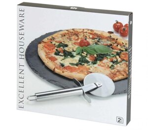 Сланцева підставка для піци 31 см Сервірувальна тарілка пици