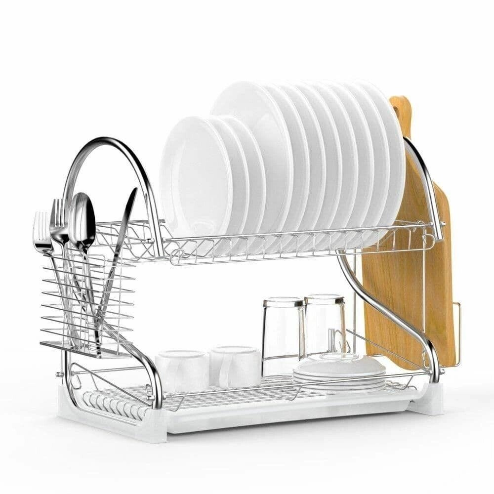 Стійка для зберігання посуду kitchen storage rack від компанії Компас - фото 1