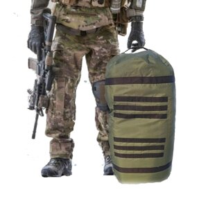 Сумка рюкзак тактичний баул армійський військовий водонепромокальний зсу