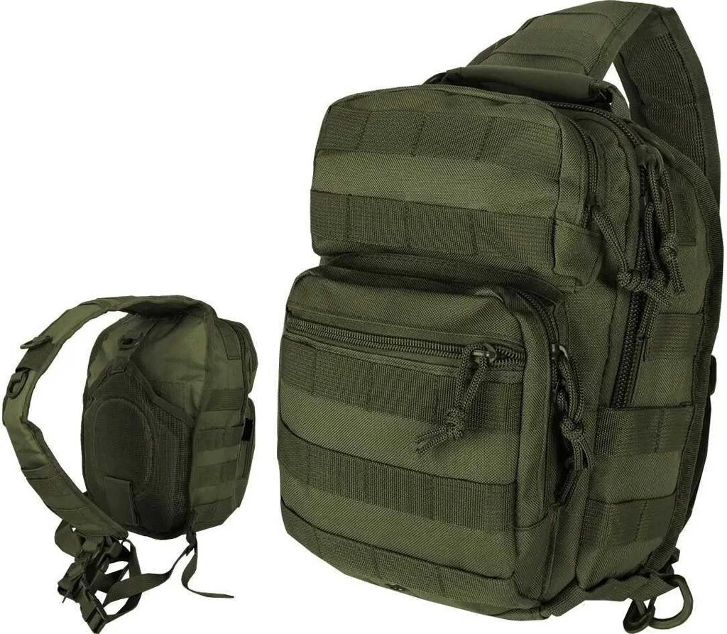 Тактичний рюкзак Mil-Tec One Strap Assault 10 л Олива 14059101 від компанії Компас - фото 1