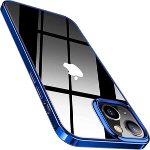 TORRAS чохол для iPhone 13 Mini, прозорий, глянсово-синій