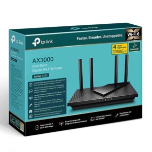 TP-Link Archer AX55 Wi Fi6 дводіапазонний гігабітний роутер / РІЗН.