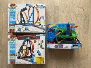 Трек Hot Wheels Хот Вілс Пусковий гараж Акула Монстр