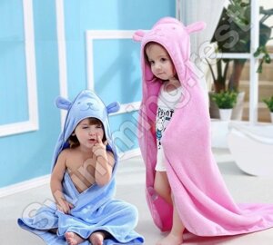 Детское полотенце с капюшоном: как выбрать