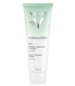 Vichy Normaderm Три-Актив глибоке очищення 3в1 125ml.