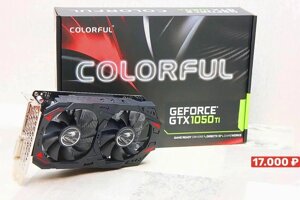 Відеокарта - Colorful GTX 1050 Ti, 4 Гб, 128 біт, GDDR5