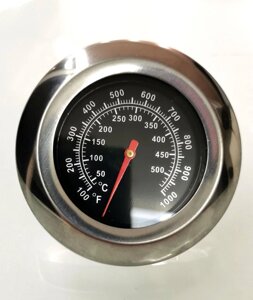 Врізний термометр градусник для гриль барбекю BBQ коптильні до 550 г