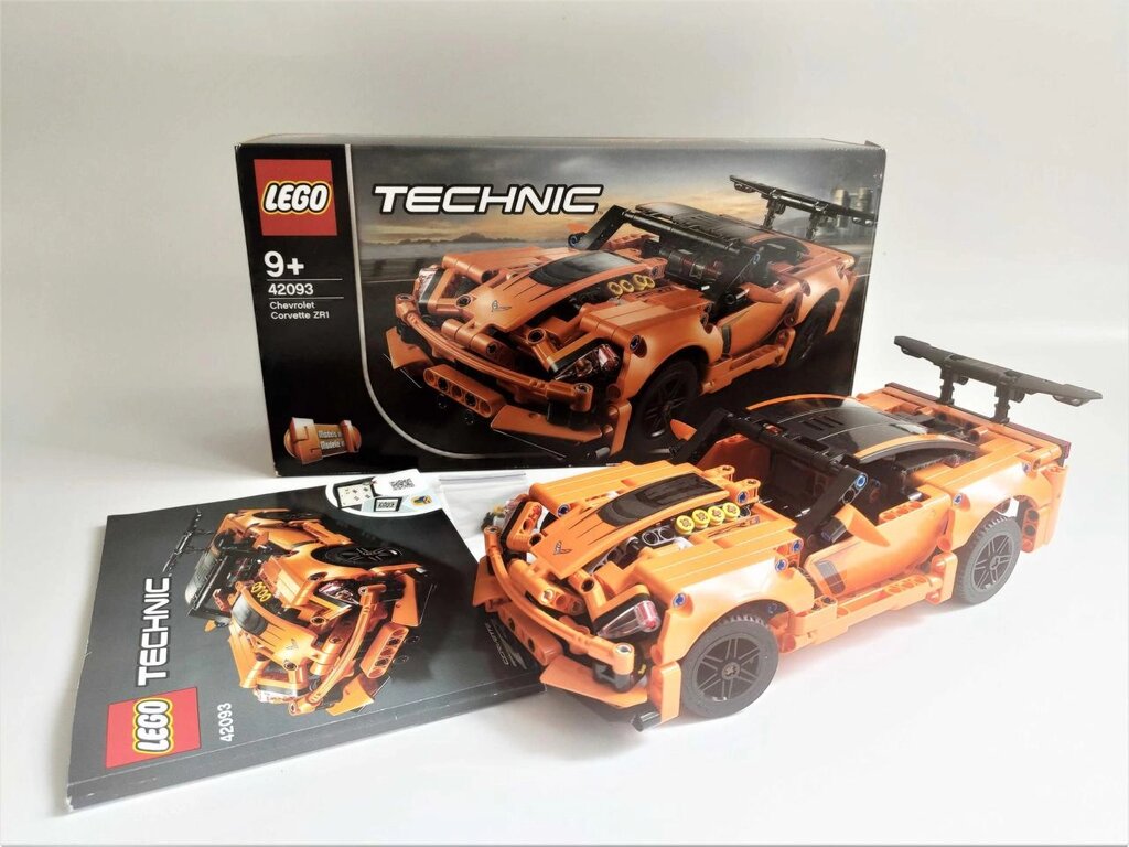 (Всі деталі) Lego Technic 42093 Chevrolet Corvette Chevrole Corvette від компанії Компас - фото 1