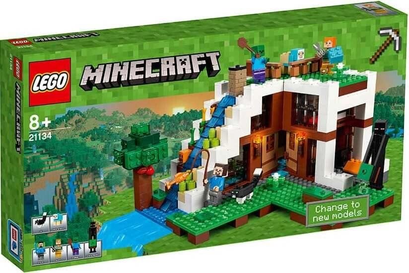 &#X27,2017 Lego Minecraft 21134 База водоспаду (всі деталі, крім цифр) від компанії Компас - фото 1