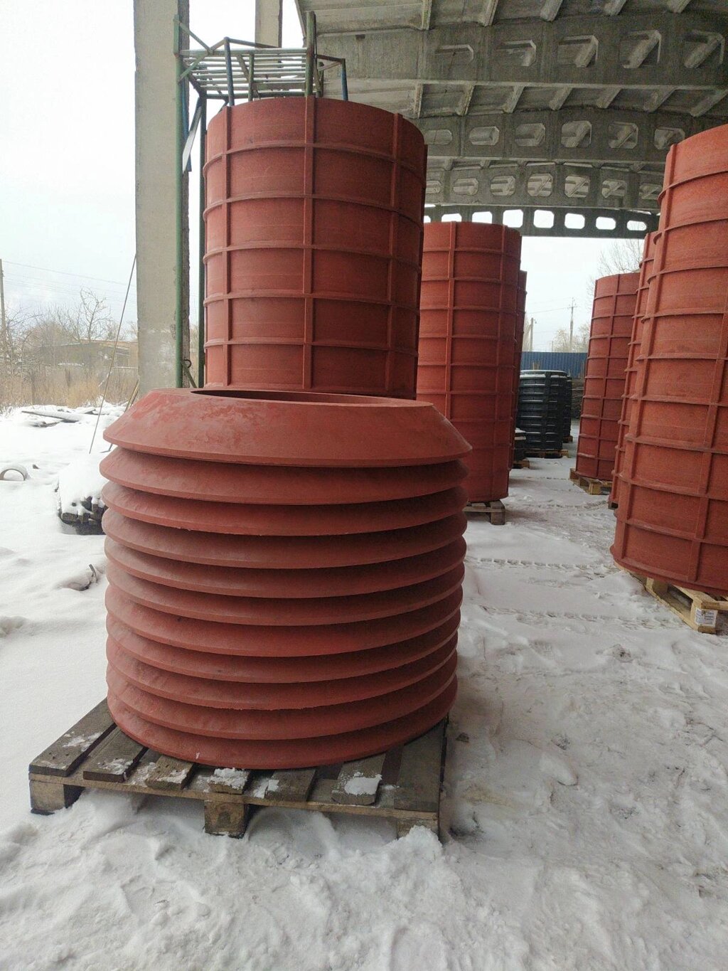Дно полімерного колодязя «VULKAN» 1000мм; 25 тонн від компанії ТОВ БАЛТИКА ПЛЮС - фото 1