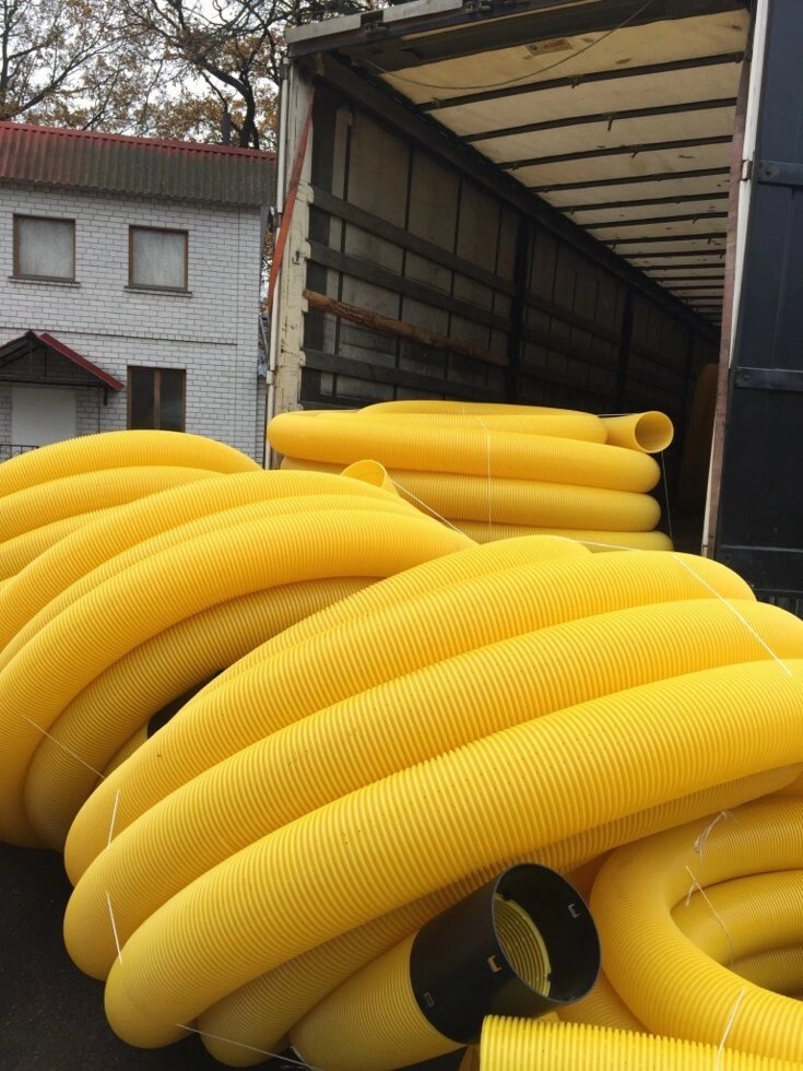 Дренажна труба ПВХ (Польша) Ø110 мм RAINEO (РАЙНЕО) від компанії ТОВ БАЛТИКА ПЛЮС - фото 1