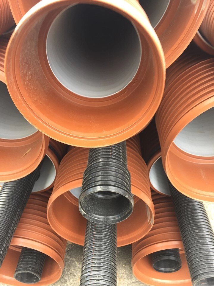Гофровані каналізаційні труби OD Ø250 6000 мм PRAGMA (Pipelife) від компанії ТОВ БАЛТИКА ПЛЮС - фото 1