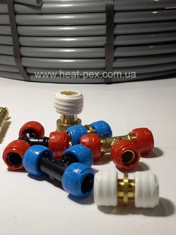 Heat-Pex FAST & EASY Трійник редукційний d 20 х d 16 х d 16 PPSU від компанії ТОВ БАЛТИКА ПЛЮС - фото 1