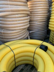 Дренажна труба в геотекстилі Ø 200мм 25м