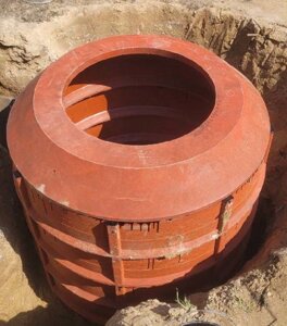 Кільце каналізаційного колодязя 1000х20 мм; 25 тонн