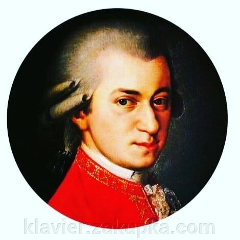 Магніт-Моцарт від компанії Нотний магазин "Клавир" - фото 1