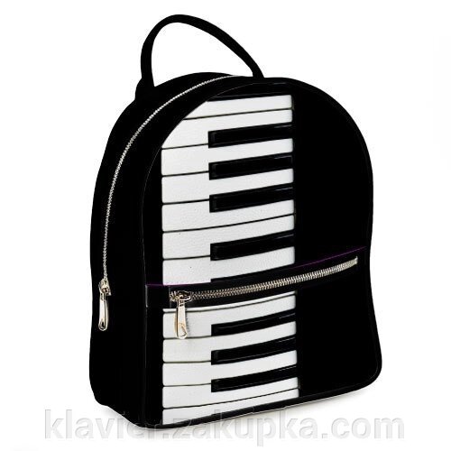 Міський жіночий рюкзак клавіатура від компанії Нотний магазин "Клавир" - фото 1