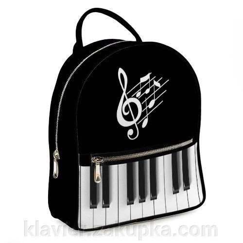 Міський жіночий рюкзак Музика від компанії Нотний магазин "Клавир" - фото 1