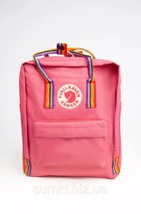 Міський рюкзак Fjallraven Kanken Art 16 л Рожевий (art 5)