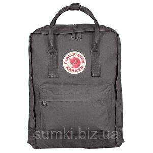 Рюкзак Kanken Fjallraven 16л classic сумка портфель якісний оригінал 2020 канкен з лисицею сірого кольору