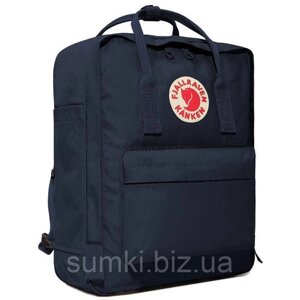 Рюкзак Kanken Fjallraven 16л classic сумка портфель якісний оригінал 2020 канкен з лисицею Синій