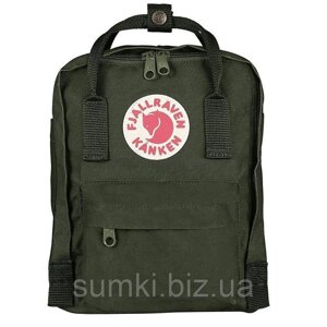 Рюкзак Kanken Fjallraven 16л classic сумка портфель якісний оригінал 2020 канкен з лисицею зеленого кольору