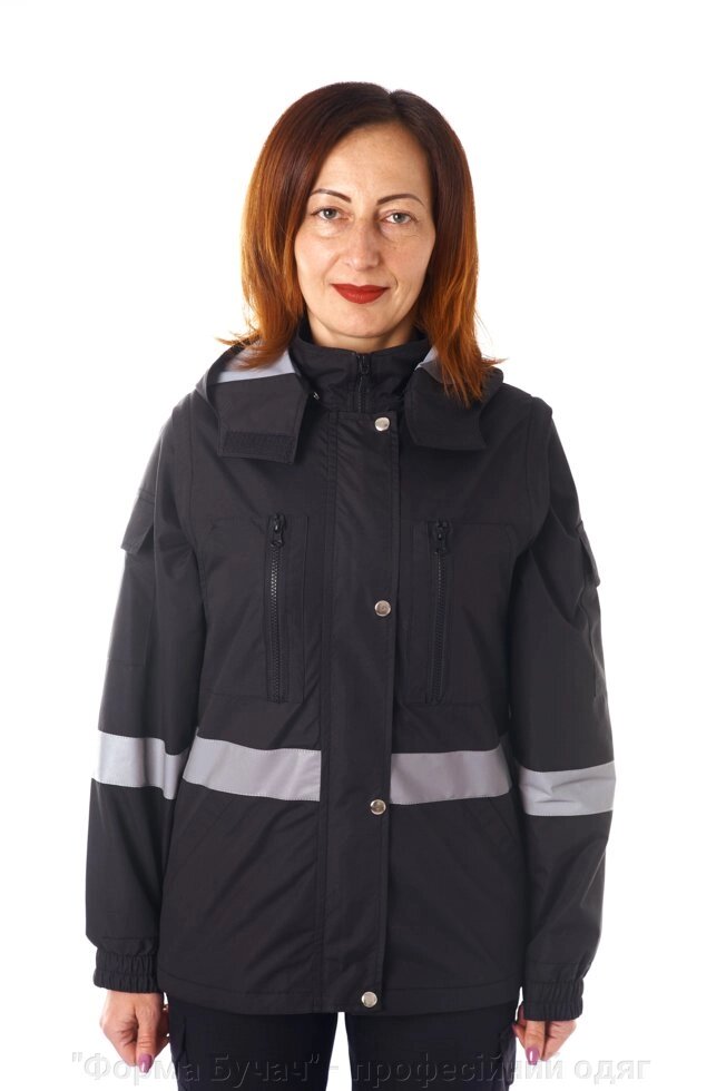 Куртка-вітрівка жіноча від компанії "Форма Бучач" - професійний одяг для Екстренної Медицини - фото 1