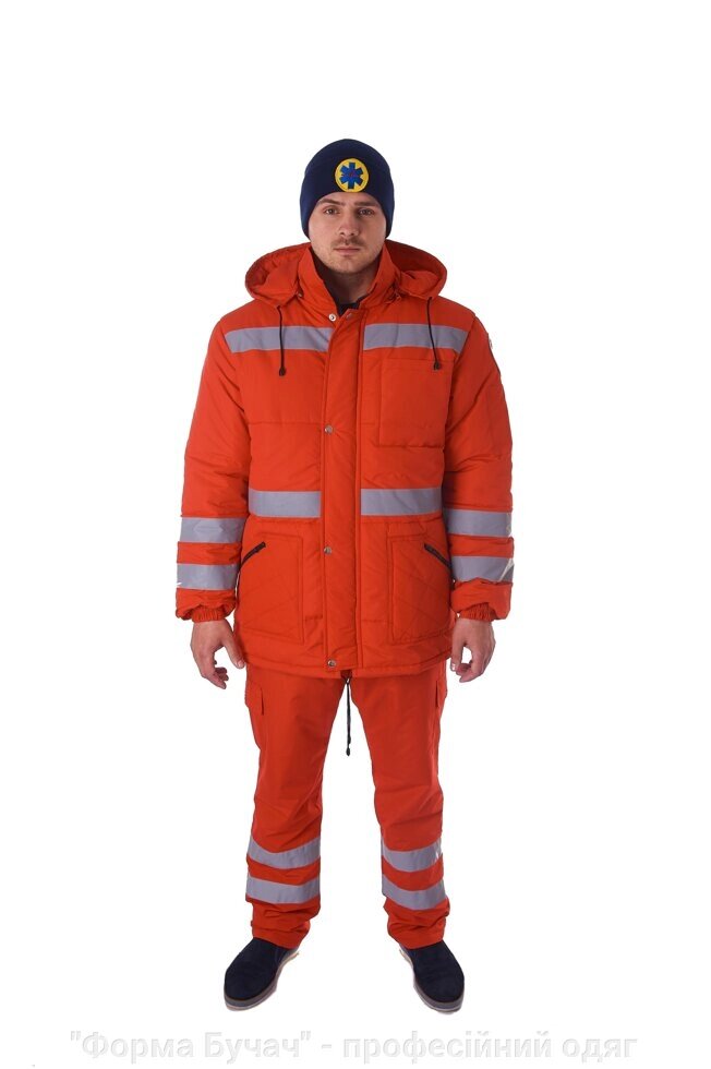 Куртка зимова чоловіча від компанії "Форма Бучач" - професійний одяг для Екстренної Медицини - фото 1