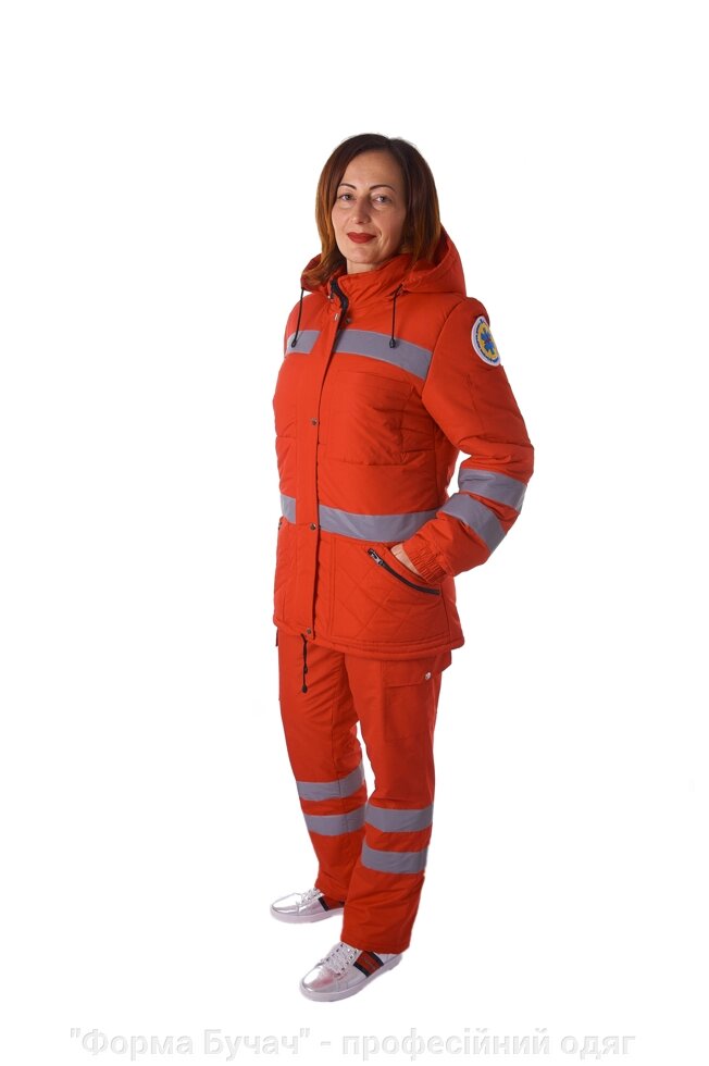 Куртка зимова жіноча від компанії "Форма Бучач" - професійний одяг для Екстренної Медицини - фото 1