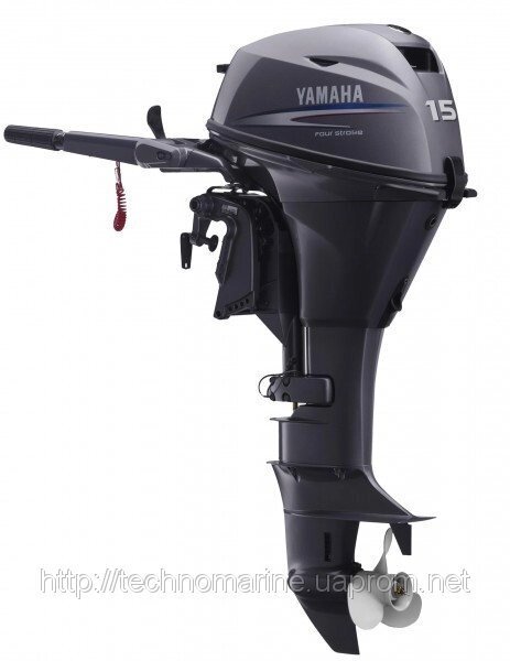 Човновий мотор Yamaha F15СMHS від компанії «Водна Тема» Інтернет-магазин - фото 1