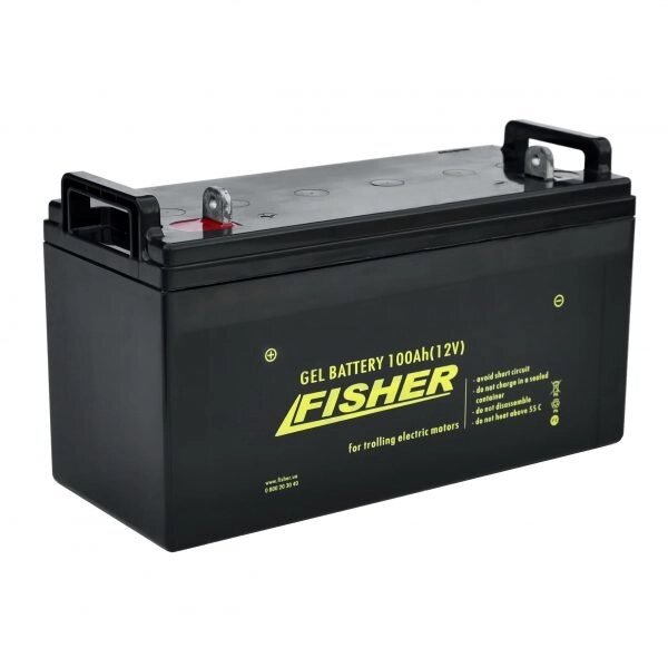 Гелевий акумулятор Fisher 100 Aч від компанії «Водна Тема» Інтернет-магазин - фото 1
