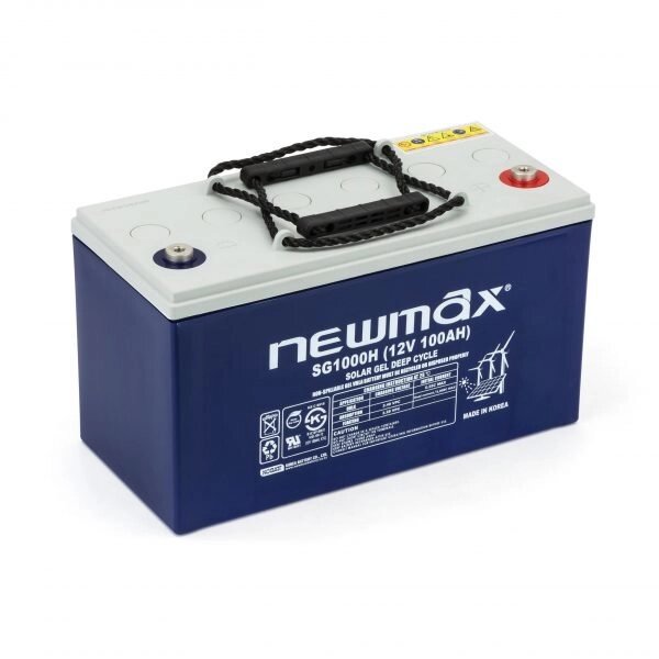 Гелевий акумулятор Newmax 100 Aч від компанії «Водна Тема» Інтернет-магазин - фото 1