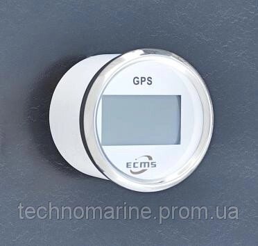 GPS спідометр мультиекран ECMS білий 90 мм від компанії «Водна Тема» Інтернет-магазин - фото 1