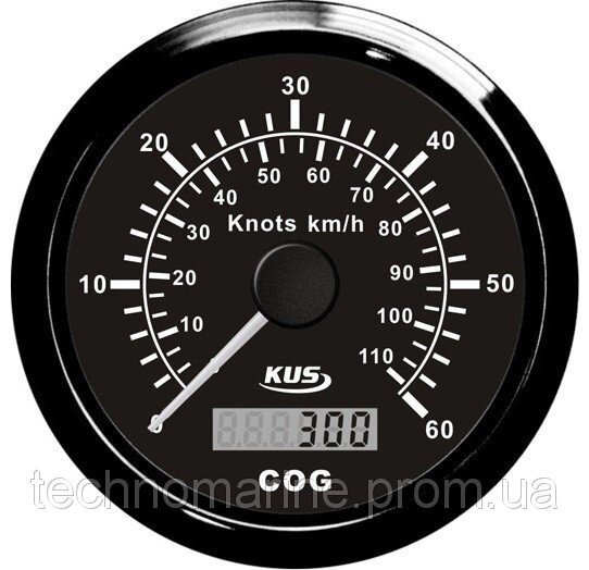 GPS спідометр Wema (KUS) чорний CMSB-BS-60L від компанії «Водна Тема» Інтернет-магазин - фото 1