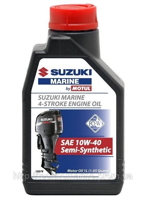 Моторне масло Suzuki 10w40 від компанії «Водна Тема» Інтернет-магазин - фото 1