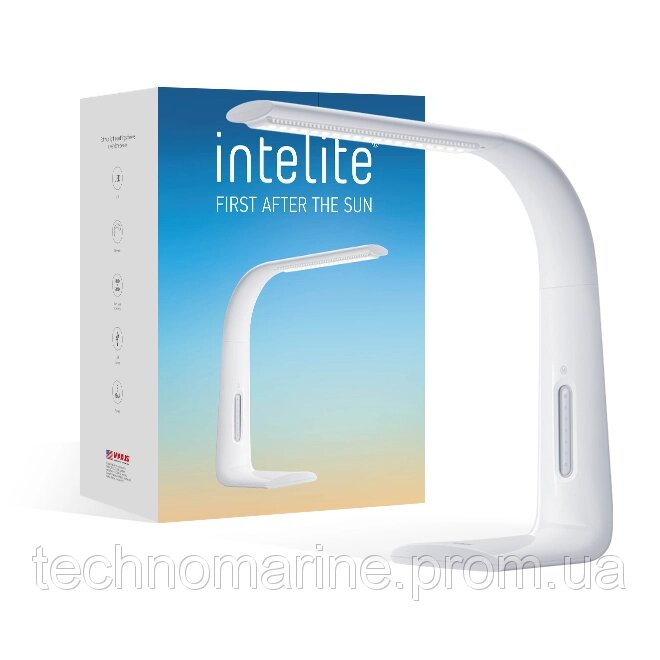 Настільний світильник Intelite Desklamp 7W white від компанії «Водна Тема» Інтернет-магазин - фото 1