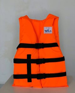 Рятувальний страхувальний жилет універсальний помаранчевий