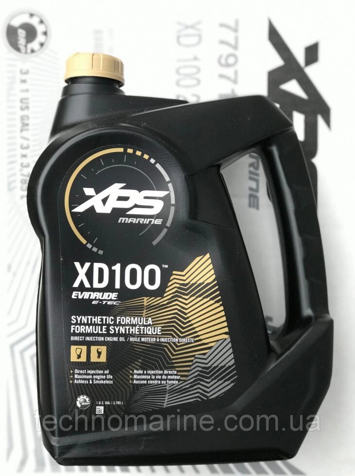 Масло Evinrude / Johnson XD-100 2Т 3.8л - Україна