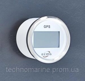 GPS спідометр мультиекран ECMS білий 90 мм