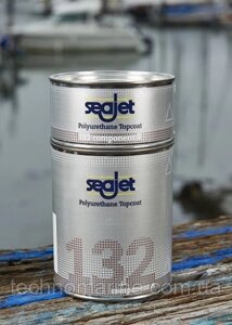 SEAJET 132 фінішна поліуретанова фарба двокомпонентна темно-синя 1л