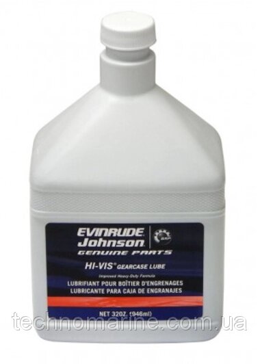 Трансмісійне масло Evinrude / Johnson Hi-Vis 1л від компанії «Водна Тема» Інтернет-магазин - фото 1