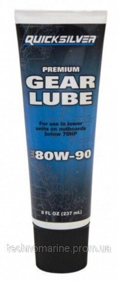 Трансмісійне масло Quicksilver Premium Gear Lube (237 мл) від компанії «Водна Тема» Інтернет-магазин - фото 1