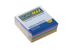 Блок паперу Декор 80x80/400л. склеєний BUROMAX BM. 272