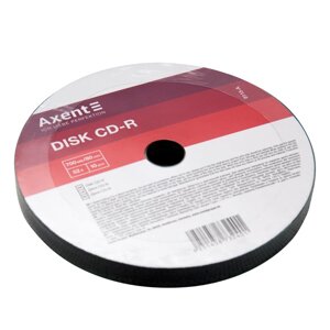 CD-R AXENT 8115-A 700MB/80MIN 52X, 10 штук, BULK ( 1 шт=12 гр)