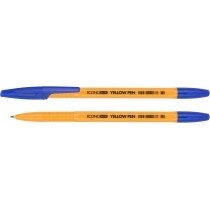 (E10187-02) Ручка кулькова Economix YELLOW PEN синя (E10187-02)