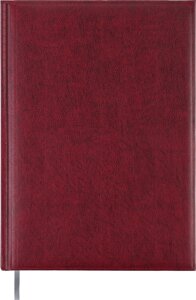 Щоденник недатований А4 Buromax BASE, 288 стор. бордовий, BM. 2094-13