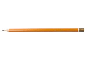 Олівець графітовий PROFESSIONAL В, жовтий, без гумки BM. 8542, Buromax