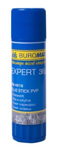 Клей-олівець 36 г, PVP, buromax expert BM. 4918